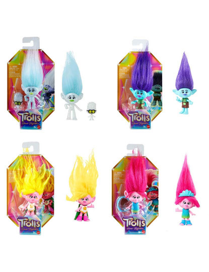 imagem de Trolls Mini Boneca Pequena Sortido Hnf011