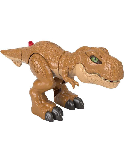 Jurassic World Figura Dinossauro T-Rex Bate e Devora