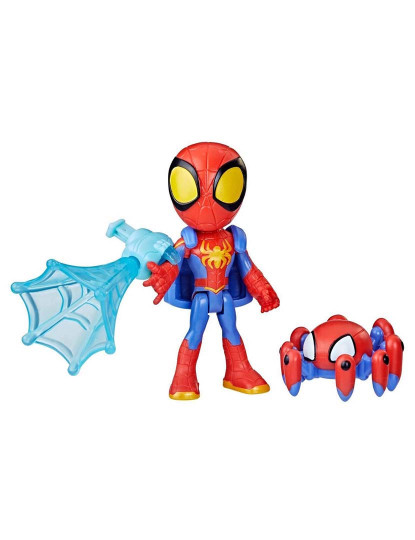 Figura E Carro Aranha Spidey Amazing Friends Hasbro - F1940