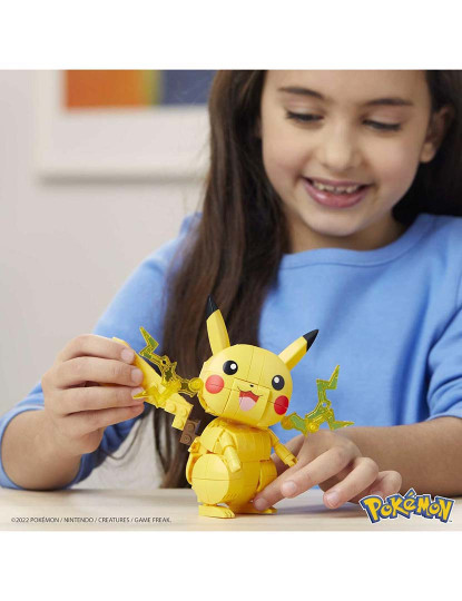 imagem de Mega Construx Pokemon Build Show Pikachu Gmd315