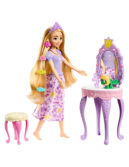 imagem de Princesa Disney Rapunzel C/ Tocador Hlx282