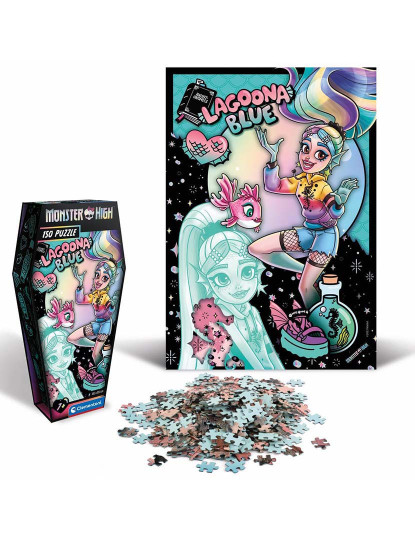 imagem de Puzzle 150 Monster High Lagoona Blue 281871