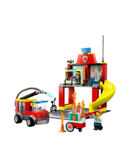 imagem de Lego City Quartel E Camião Dos Bombeiros 603752