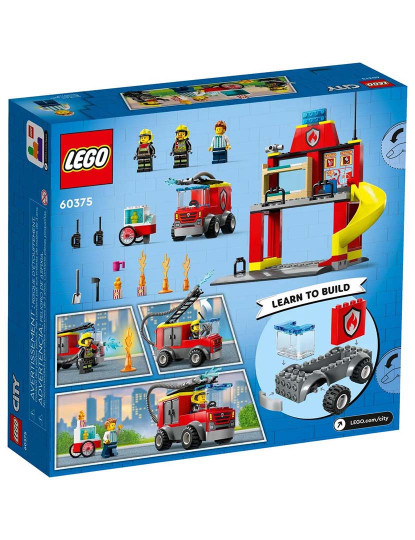imagem de Lego City Quartel E Camião Dos Bombeiros 603759