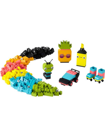 imagem de Lego Classic Diversão Criativa Neon 110272