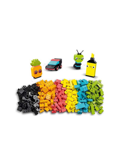 imagem de Lego Classic Diversão Criativa Neon 110273