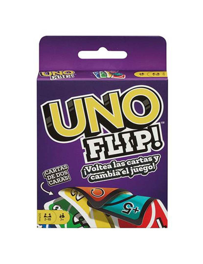 UNO Wild Card Game para Entretenimento Familiar, Jogos Mattel