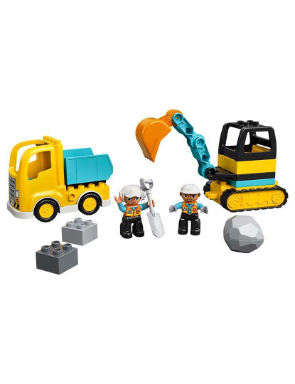 imagem de Lego Duplo Camião Escavadora De Lagartas 109313