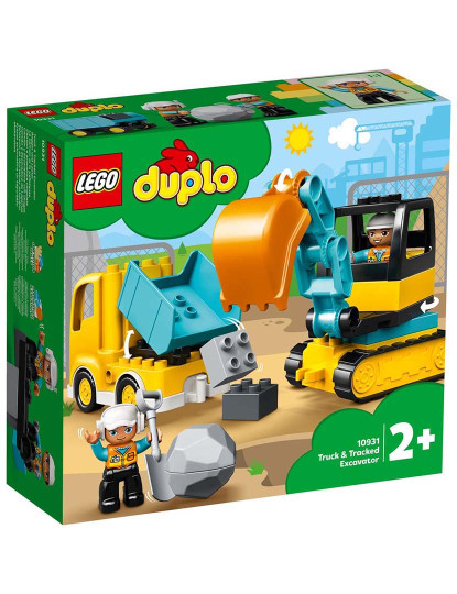 imagem de Lego Duplo Camião Escavadora De Lagartas 109312