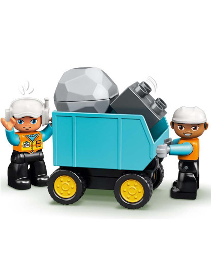 imagem de Lego Duplo Camião Escavadora De Lagartas 109316
