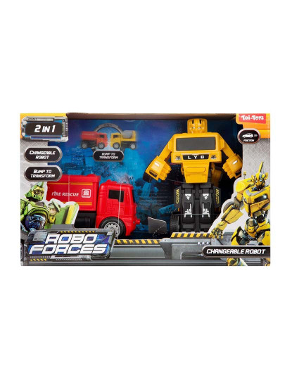 imagem de Robot Transformavel Trucks Roboforces 39910Z8