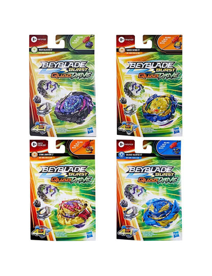 imagem de Beyblade Pião Lançador Quad Drive F3338Eu41