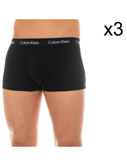 imagem de Pack 3 Boxers Homem Preto branco1