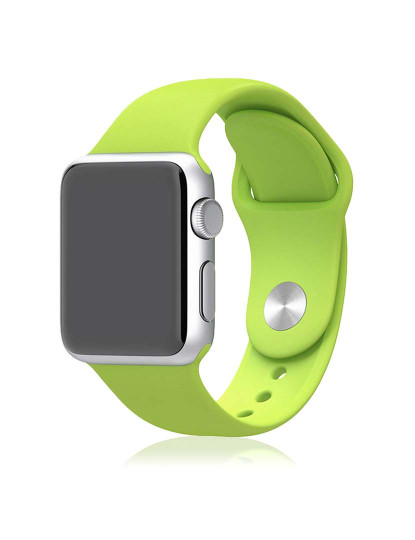 imagem de Bracelete Silicone Apple Watch 42MM/44MM Verde 1