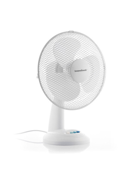 imagem de Ventilador de Mesa InnovaGoods Ø 30 cm 35W Branco7