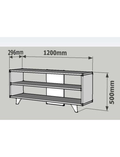 imagem de Móvel Tv One Walnut4