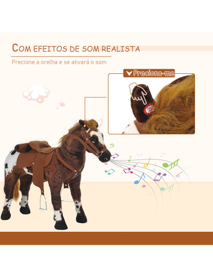 imagem de Cavalo de Brinquedo Castanho4