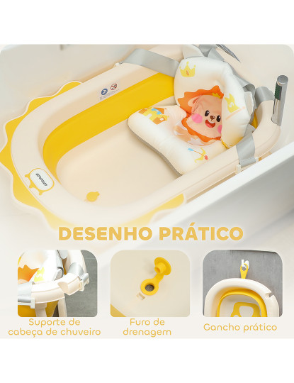 imagem de Banheira Bebé Amarelo7