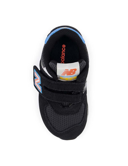 imagem de Ténis Bébé Menino 574 Hook & Loop Preto3