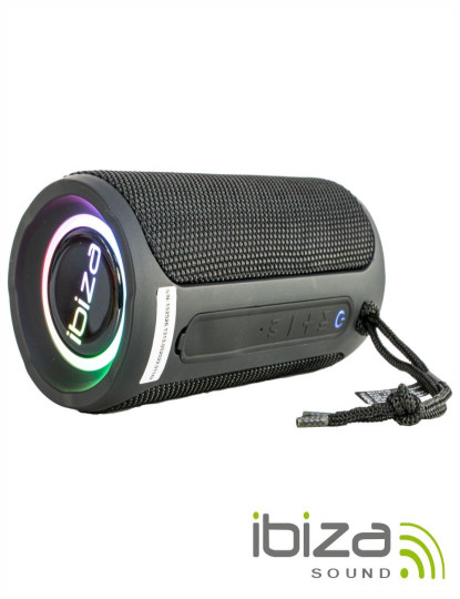 imagem de Coluna Bluetooth Portátil 20W USB/SD/AUX TWS IBIZA          1