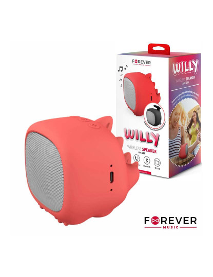 imagem de Coluna Bluetooth Portátil 3W Willy Forever                  1