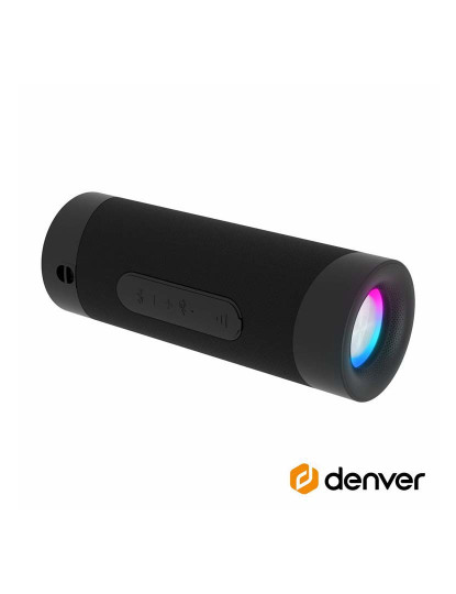 imagem de Coluna Bluetooth Portátil 2X5W Aux/Usb/Microsd Denver       1