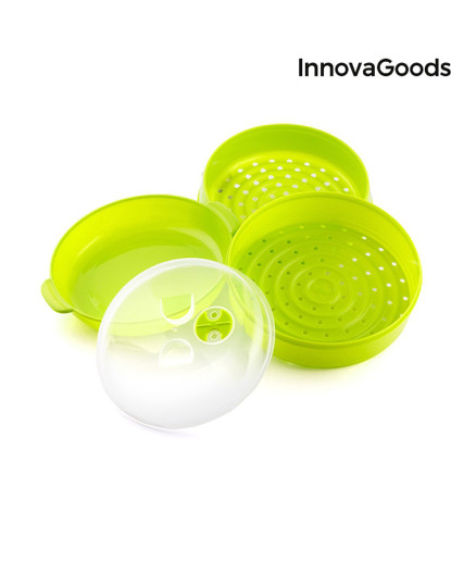 imagem de Vaporeira Dupla para Micro-Ondas Fresh 4