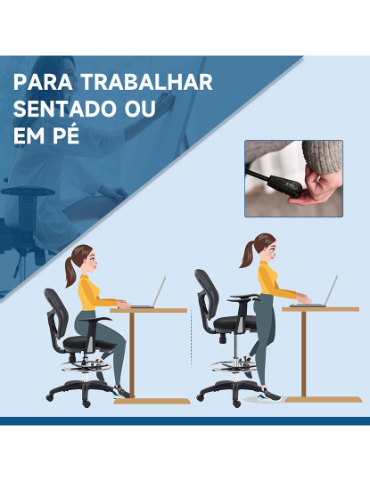 imagem de Cadeira Escritório Preto5