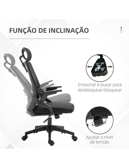 imagem de Cadeira Escritório Preto5