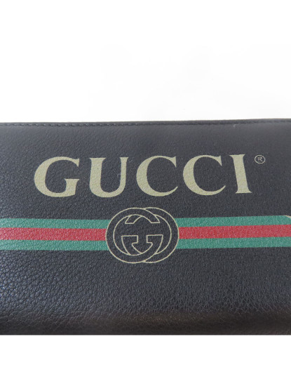 imagem de Carteira Pele Gucci Logo9