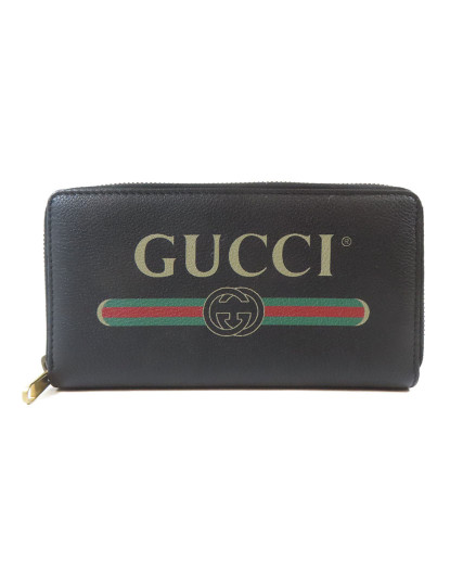 imagem de Carteira Pele Gucci Logo1