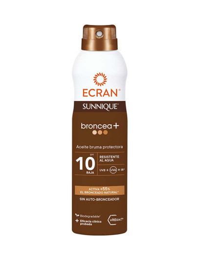 imagem de Sunnique Broncea+ Mist Oil Spf10 250 Ml1