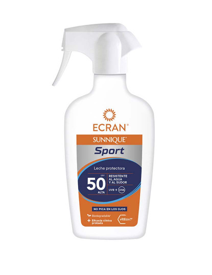 imagem de Ecran Sunnique Sport Milk Protect Spf50 Spray Gun 270 Ml1