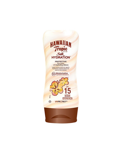 imagem de Hawaiian Tropic Loção Solar Silk SPF15 180 Ml1