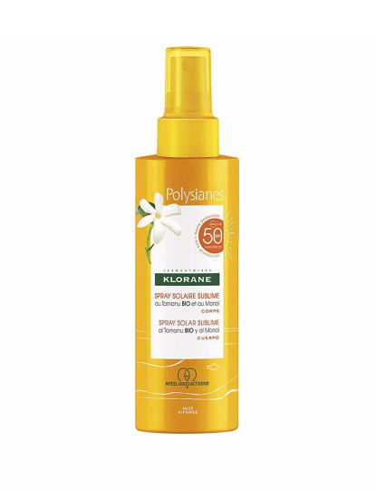 imagem de Polysianes Monoï e Tamanu Bio Sun Spray Sublime Body Spf50 200 Ml1