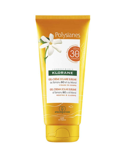 imagem de Polysianes Monoï e Tamanu Bio Gel Creme Solar Sublime Spf30 200 Ml1