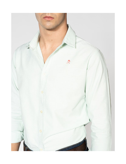 imagem de Camisa Loring Oxford Homem Verde4