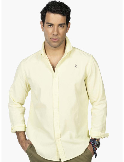 imagem de Camisa Veneto Homem Amarelo Claro1