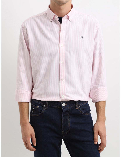 imagem de Camisa Mediterraneo Homem Rosa1