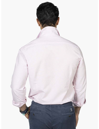 imagem de Camisa Villefranche Homem Rosa2