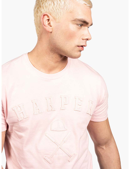 imagem de T-Shirt Brooklin Homem Rosa2