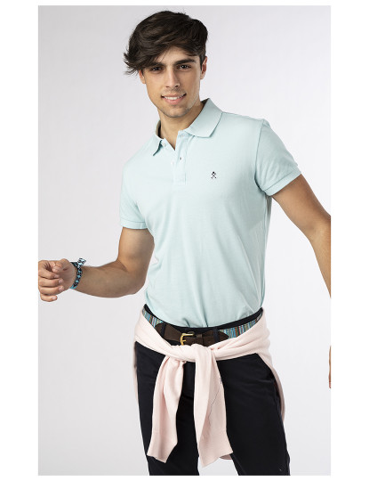 imagem de Camisa Polo M/C Azul Claro1