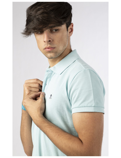 imagem de Camisa Polo M/C Azul Claro4