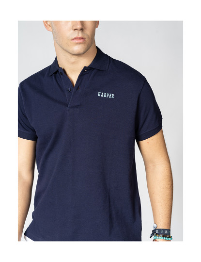 imagem de Camisa Polo M/C Azul Marinho4