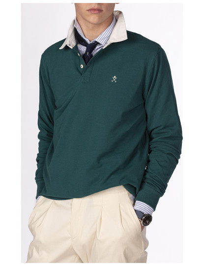 imagem de Camisa Polo M/L Garrafa Verde3