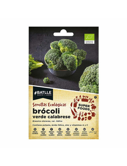 imagem de Sementes Super Foods Ecológico Brócolos2