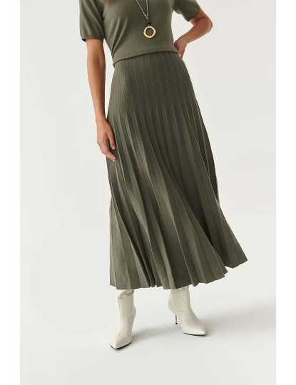 imagem de Vestido Senhora Aksoni khaki4