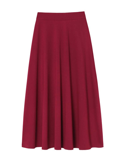 imagem de Saia Senhora Wolta Bordeaux2
