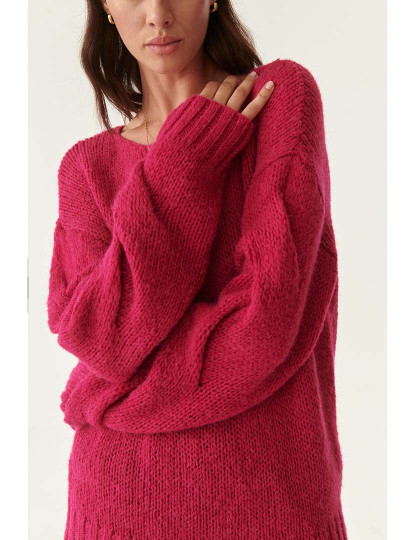 imagem de Sweatshirt Senhora Nomo Rosa Fucshia1