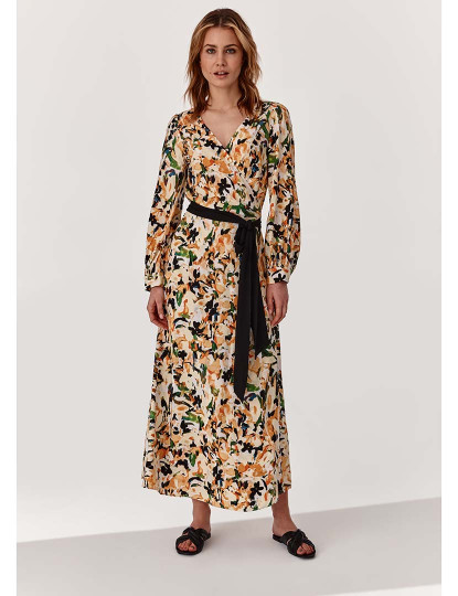 imagem de Vestido Senhora Koneti Amarelo3